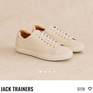 Sezane Jack Trainers size 8 perfect condition never worn!